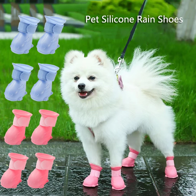 Shoe Polish Cream - Conjunto de 4 Botas de Chuva