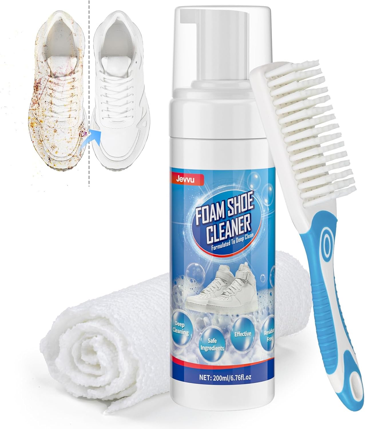 Sneaker Cleaning Kit - Espuma Limpadora de Calçados para Remover
