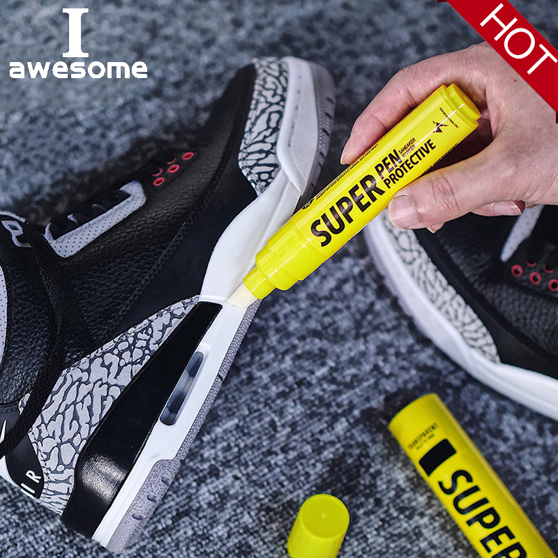 Sneaker Care Pena - Artefato profissional antioxidante detergente caneta anti-oxidação