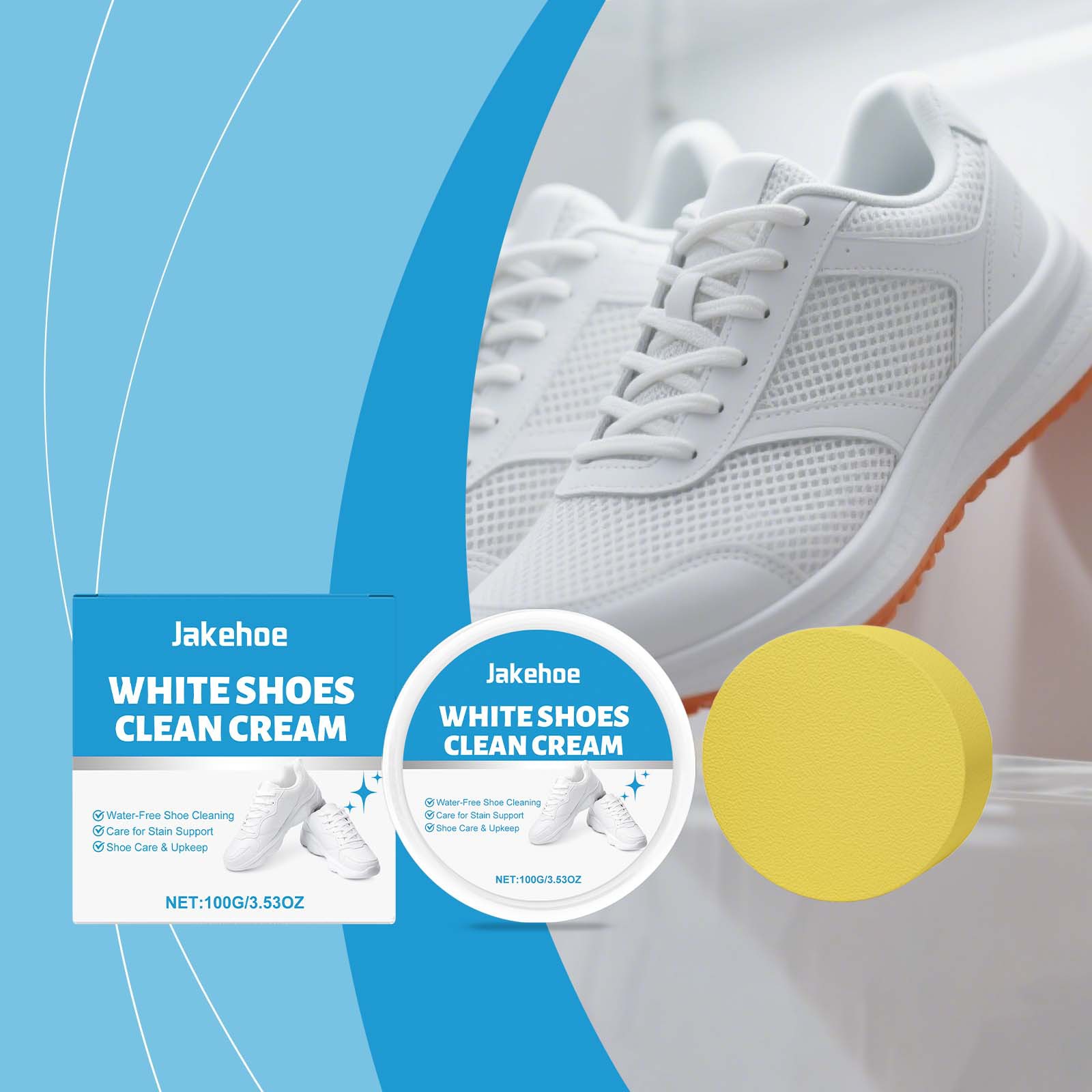 Creme Limpador de Tênis Branco - Sneaker Care Whitener avaliação e preço