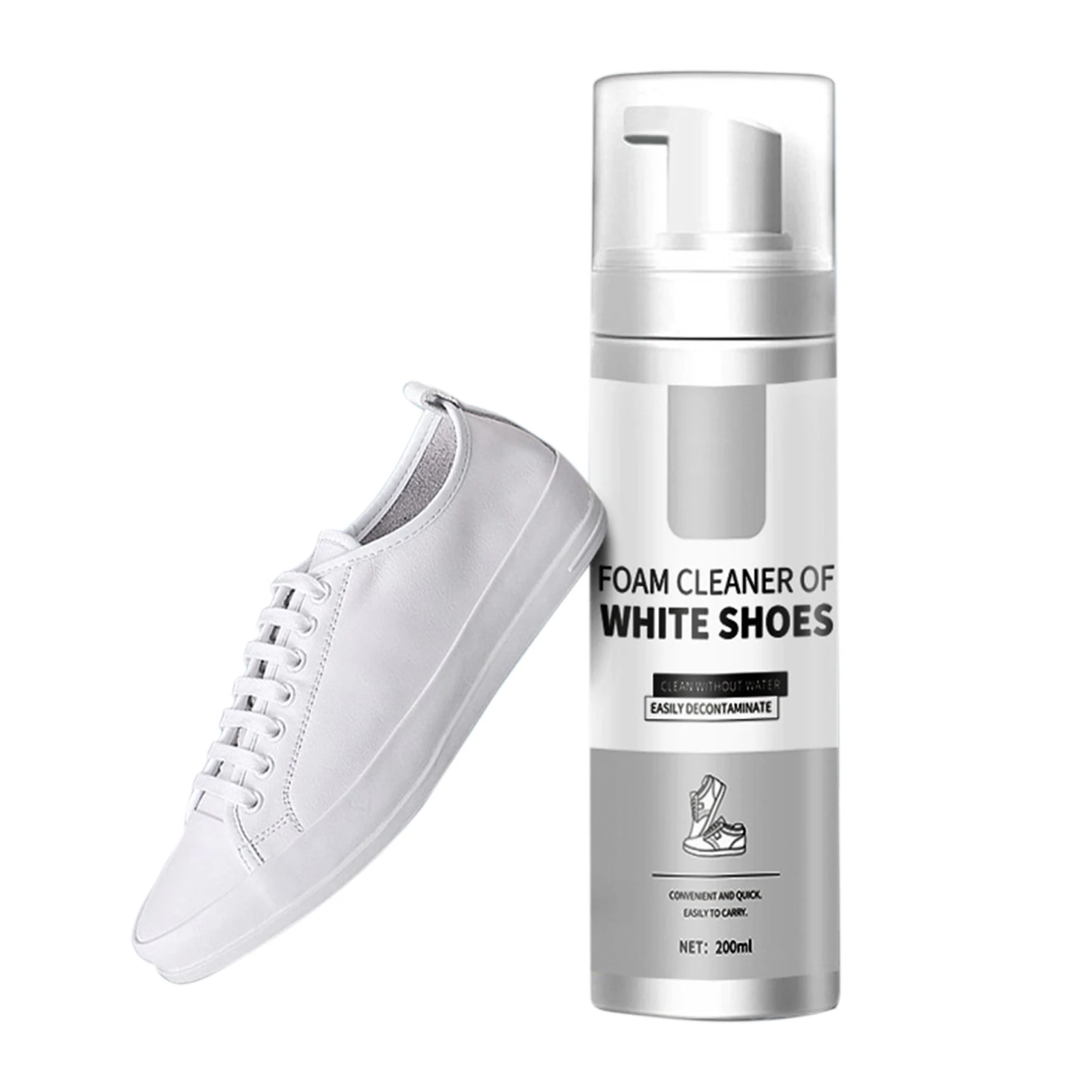 200ml sapato branqueador branc - Sneaker Care Whitener avaliação e preço