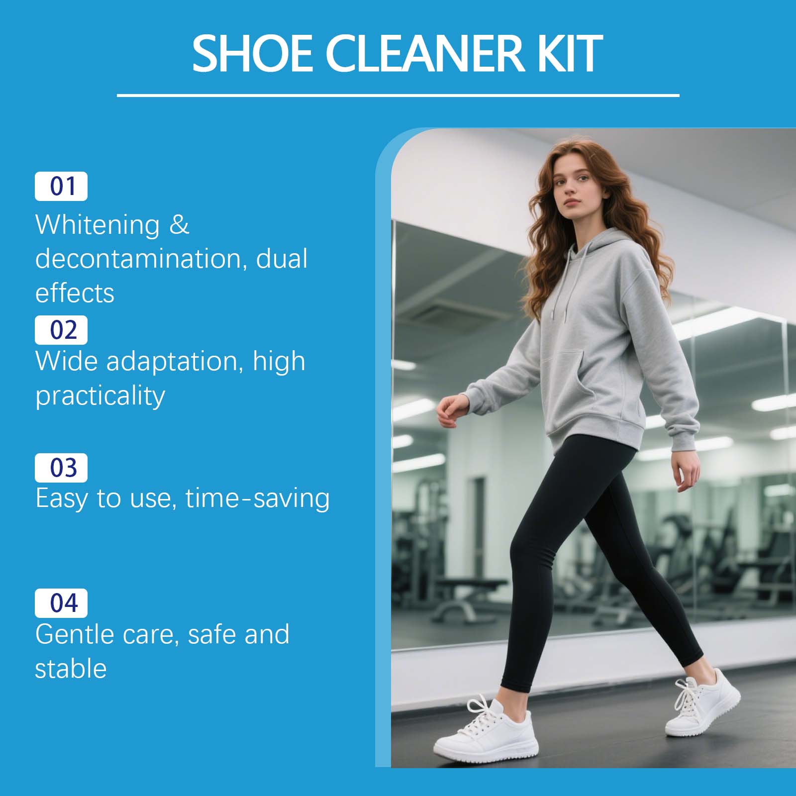 Kit de Gel Clareador para Calç - Sneaker Care Whitener avaliação e preço