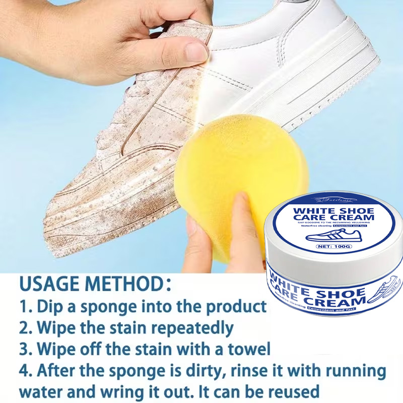 Creme de cuidado para tênis br - Sneaker Care Whitener avaliação e preço