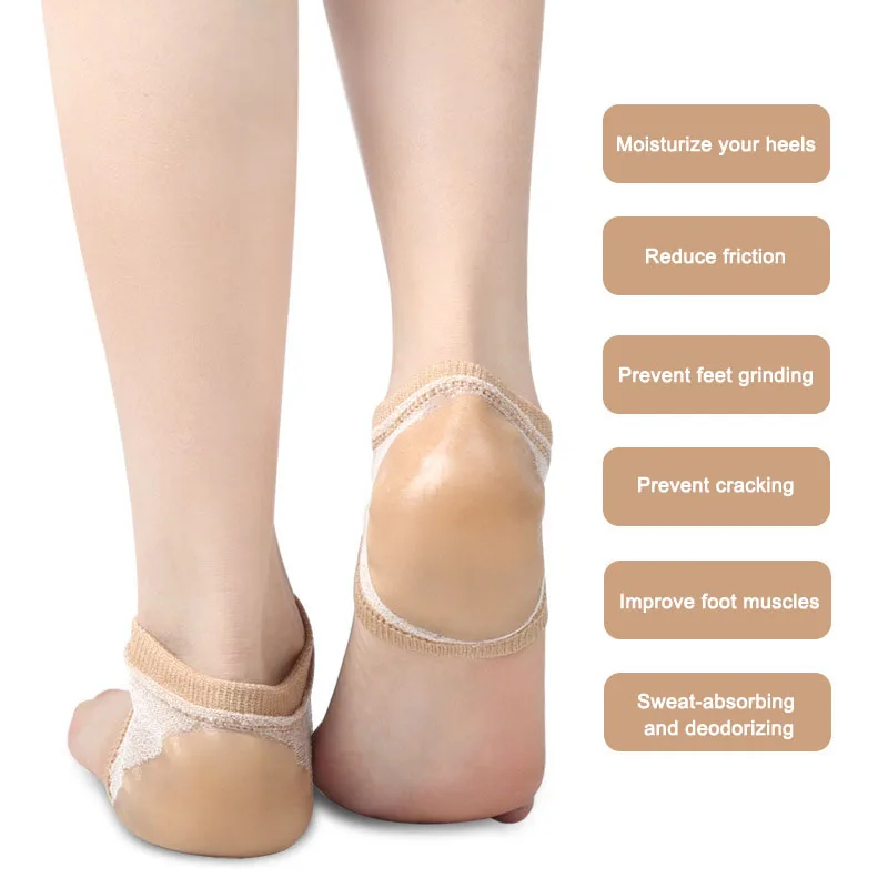 Protetores de calcanhar em gel - Shoe Polish Cream avaliação e preço
