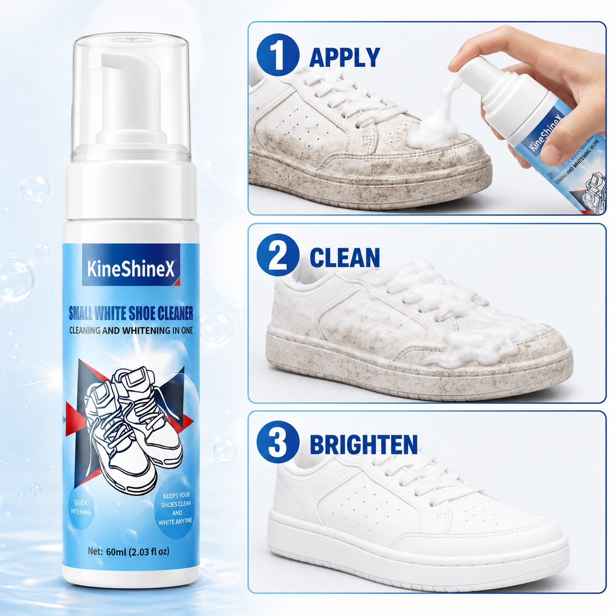 Kits de Limpeza de Calçados Gi - Sneaker Cleaning Kit avaliação e preço
